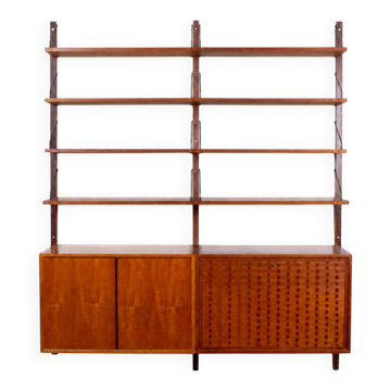 Étagère vintage en teck Poul Cadovius Cado Mid-Century
