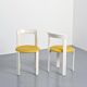 Set of two chairs and a stool by Bruno Rey, Dietiker, circa 1975.