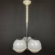 Lustre globe en verre de Murano par Gino Sarfatti, Italie, années 1960