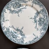 4 Boch 1900 dinner plates