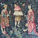 Reproduction Wall Tapestry HAND-WOVEN Fruit Picking XVI LOUVRE