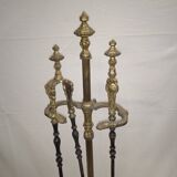 Serviteur De Cheminée En Bronze XIXe  Napoléon III Signée