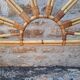 Bamboo and rattan headboard