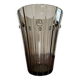 Art Deco amber glass vase