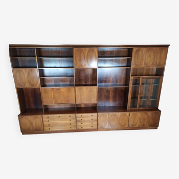 Vintage bookcase jacques hauville
