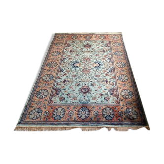 Tapis vert vintage 200x300