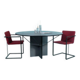 Minimalist postmodern dining table Hennie de Jong