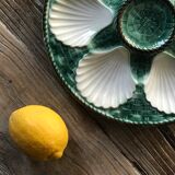 Longchamp's barbotine oyster plate