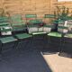14 chaises pliantes de jardin