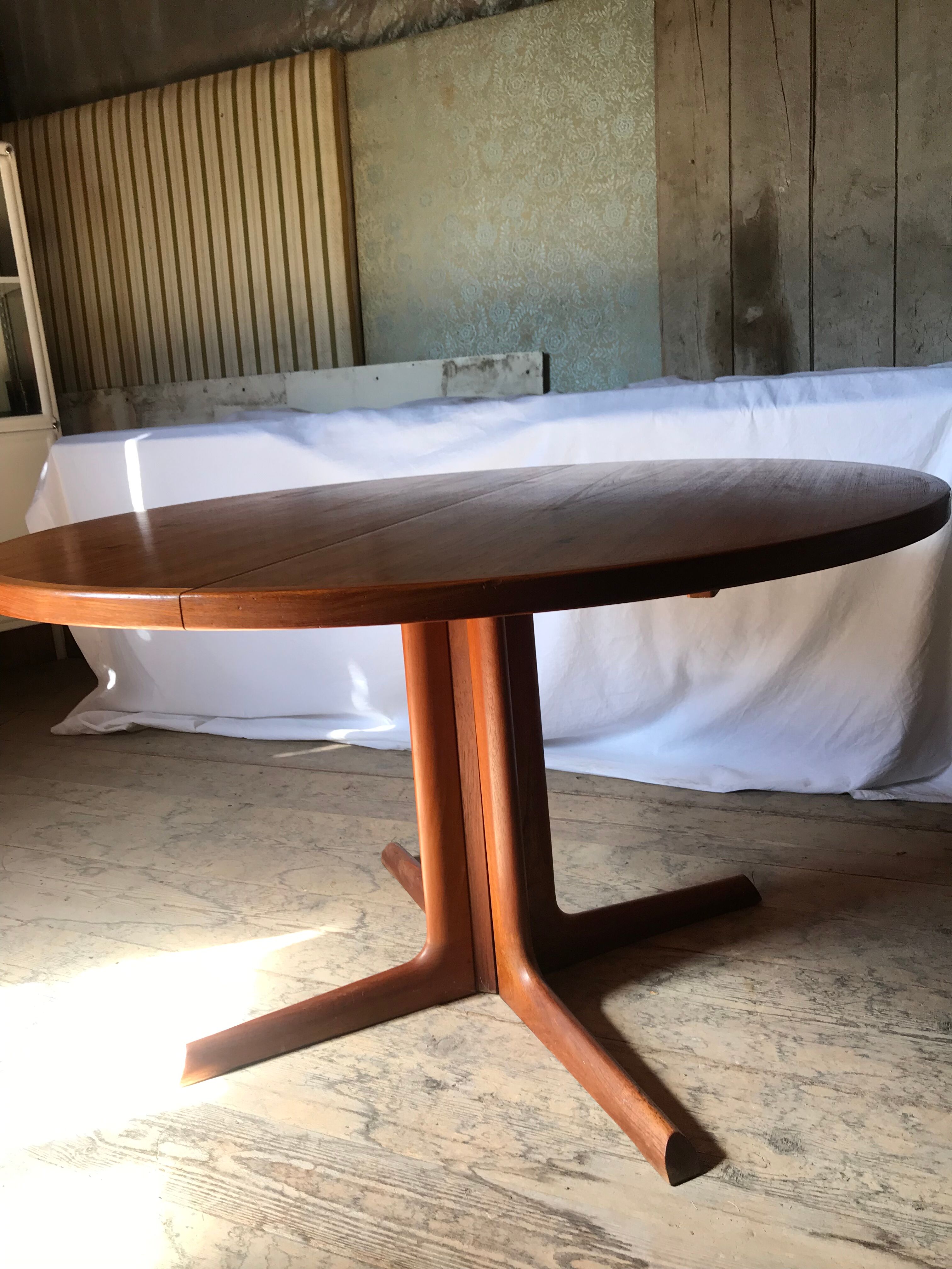 Teak table Niels Otto Muller for Gudme Mobelfabrik