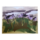 Jeannie Borel, Autumn Landscape in Switzerland (1959)