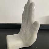 Vintage Ceramic Hands Bookends