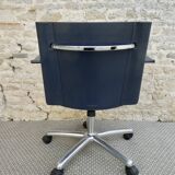 Office armchair by Carlo Bartoli for Matteo Grassi in leather