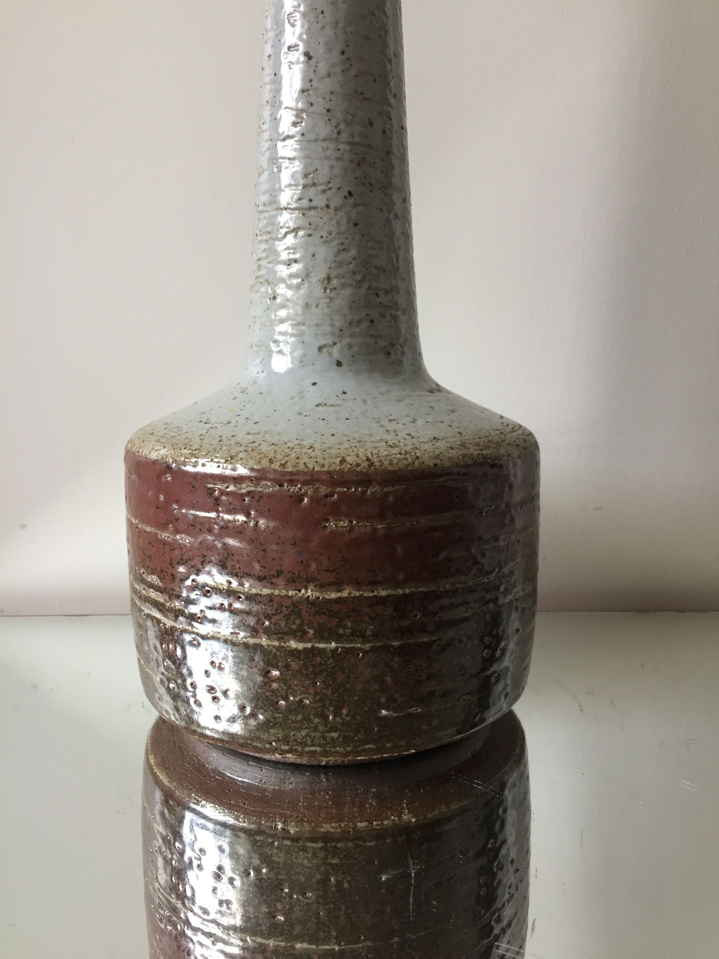 Palshus Denmark Stoneware lampbase 1960