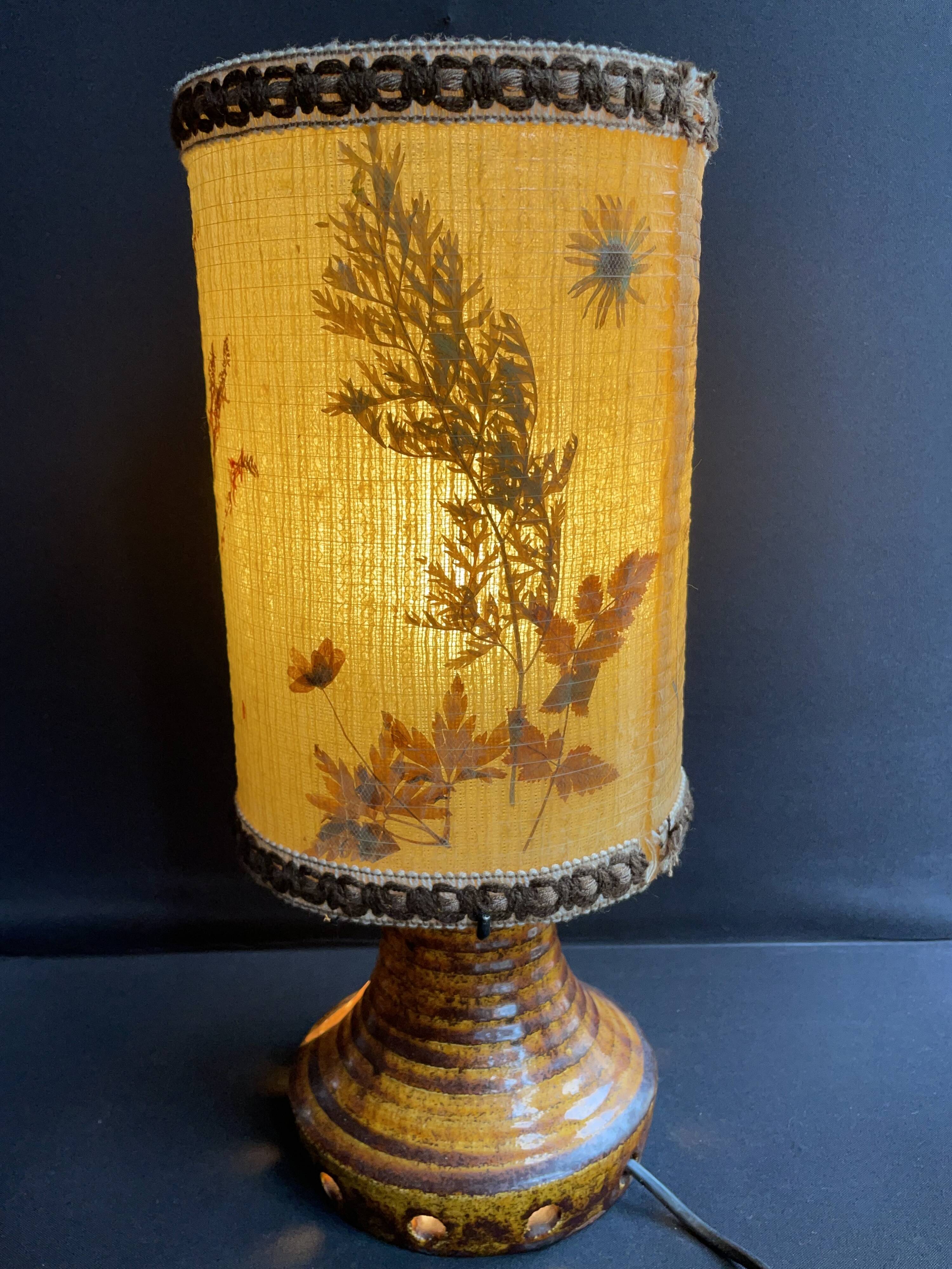 Table lamp - Accolay pottery 1945-1989