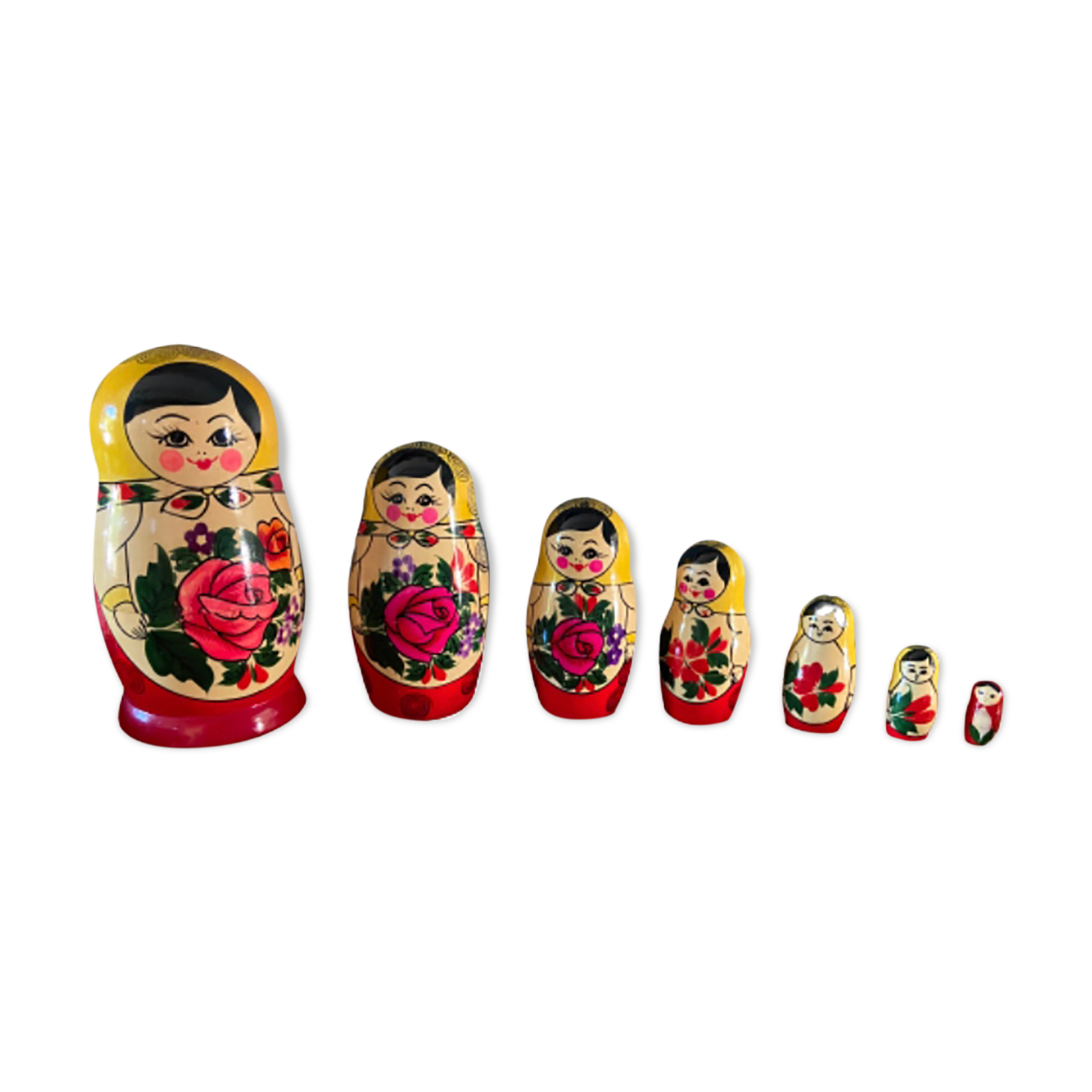 Russian Dolls - 7 Matriochkas