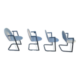Lot de 4 chaises vintage design