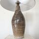Lampe de table en céramique, grès de 1960