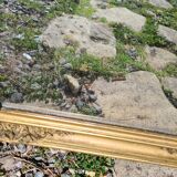 Old large-format mirror 88x133cm