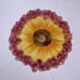 Assiette fleur en céramique de Vallauris