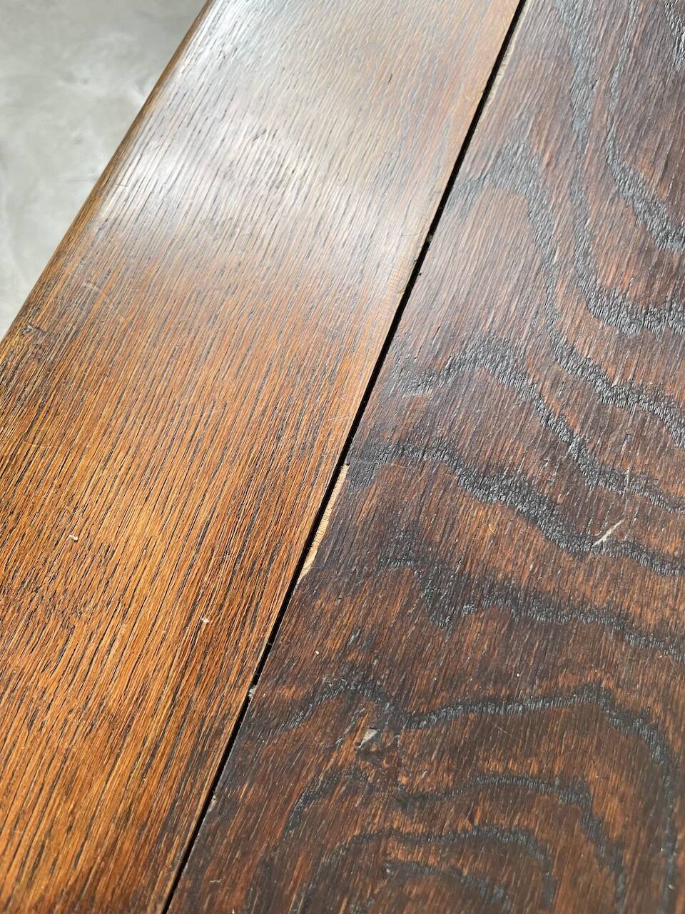 50s Brutalist Oak Coffee Table