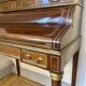 Cylinder desk with a system in mahogany in the Louis XVI style.