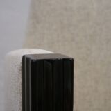 2 fauteuils Art Déco en laque noire