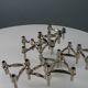 Lot of 10 BMF Nagel 1970 modular candlesticks