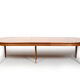 Hans J. Wegner Teak and Oak Dining Table 1950s
