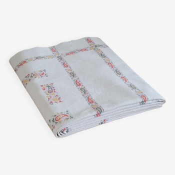 Cashmere pattern tablecloth - vintage
