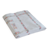 Cashmere pattern tablecloth - vintage