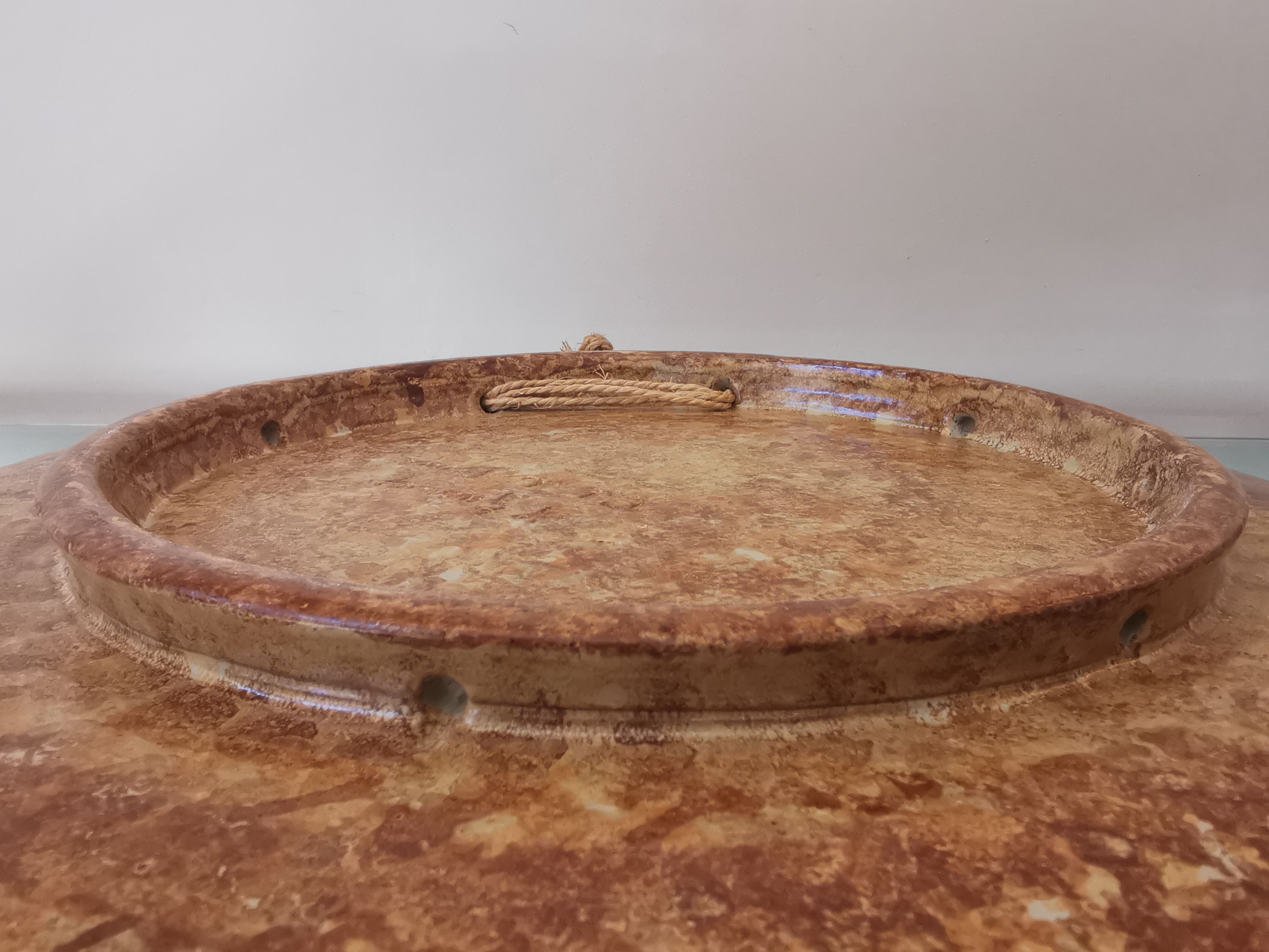 vintage ceramic dish from Port de bouc, France