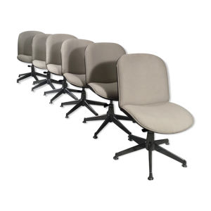 Série de 6 chaises ico