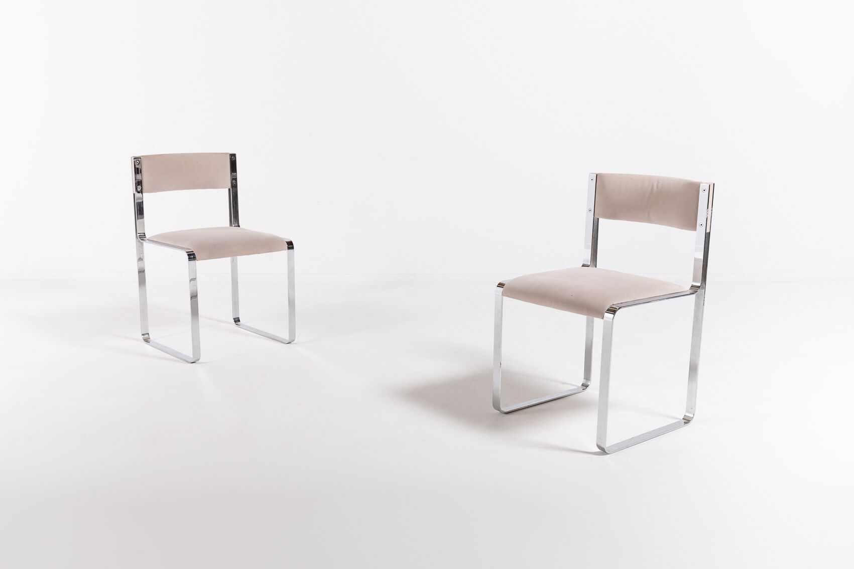 Set of 4 Italian dining chairs 1960