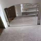 Bevelled Art Deco mirror