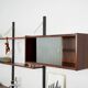 PS System rosewood bookcase, Danish design, 1960s, manufactured by Randers