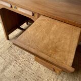 1950s oak desk