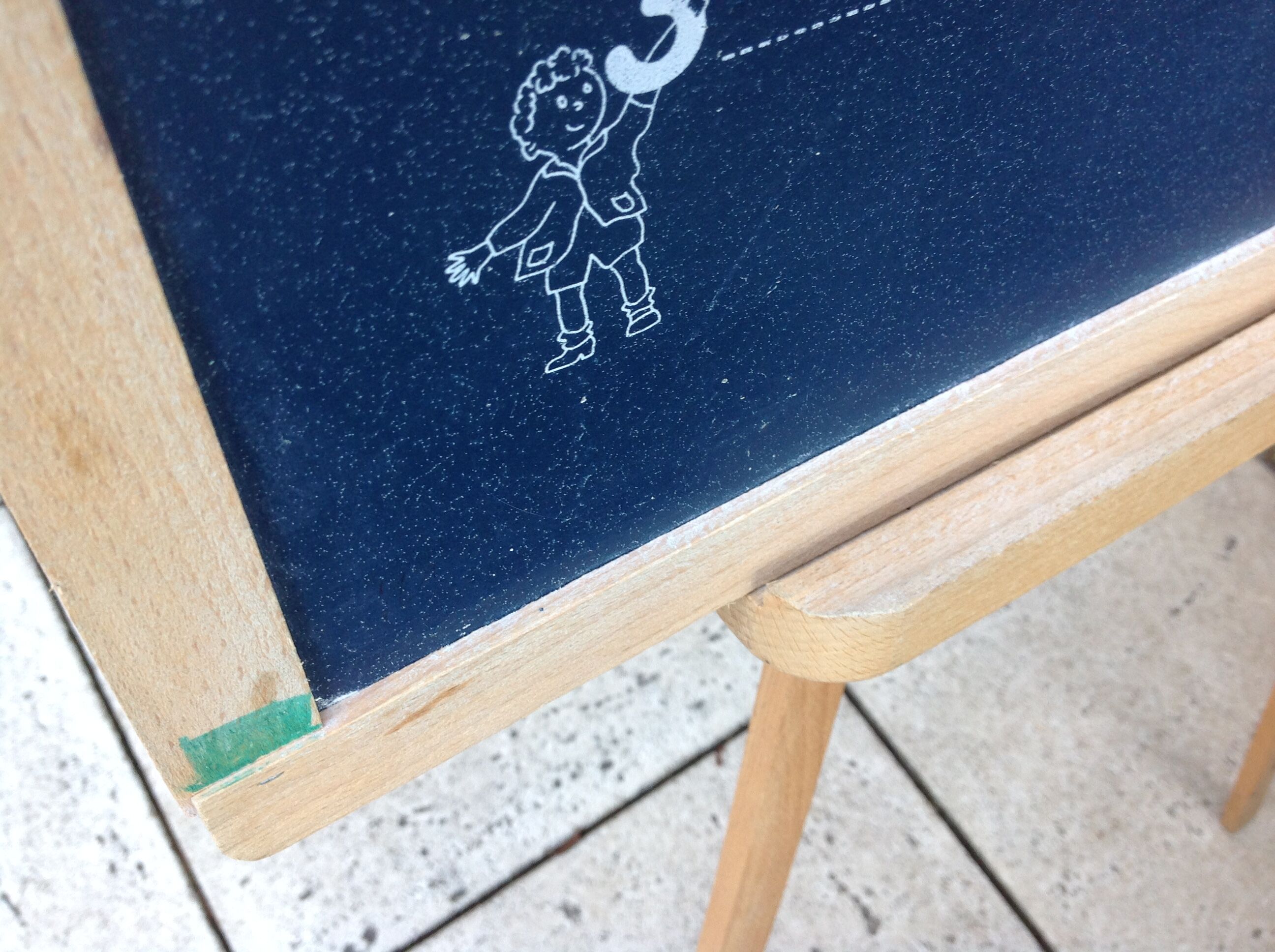 Old school painting Jeujura / vintage 70s-80s