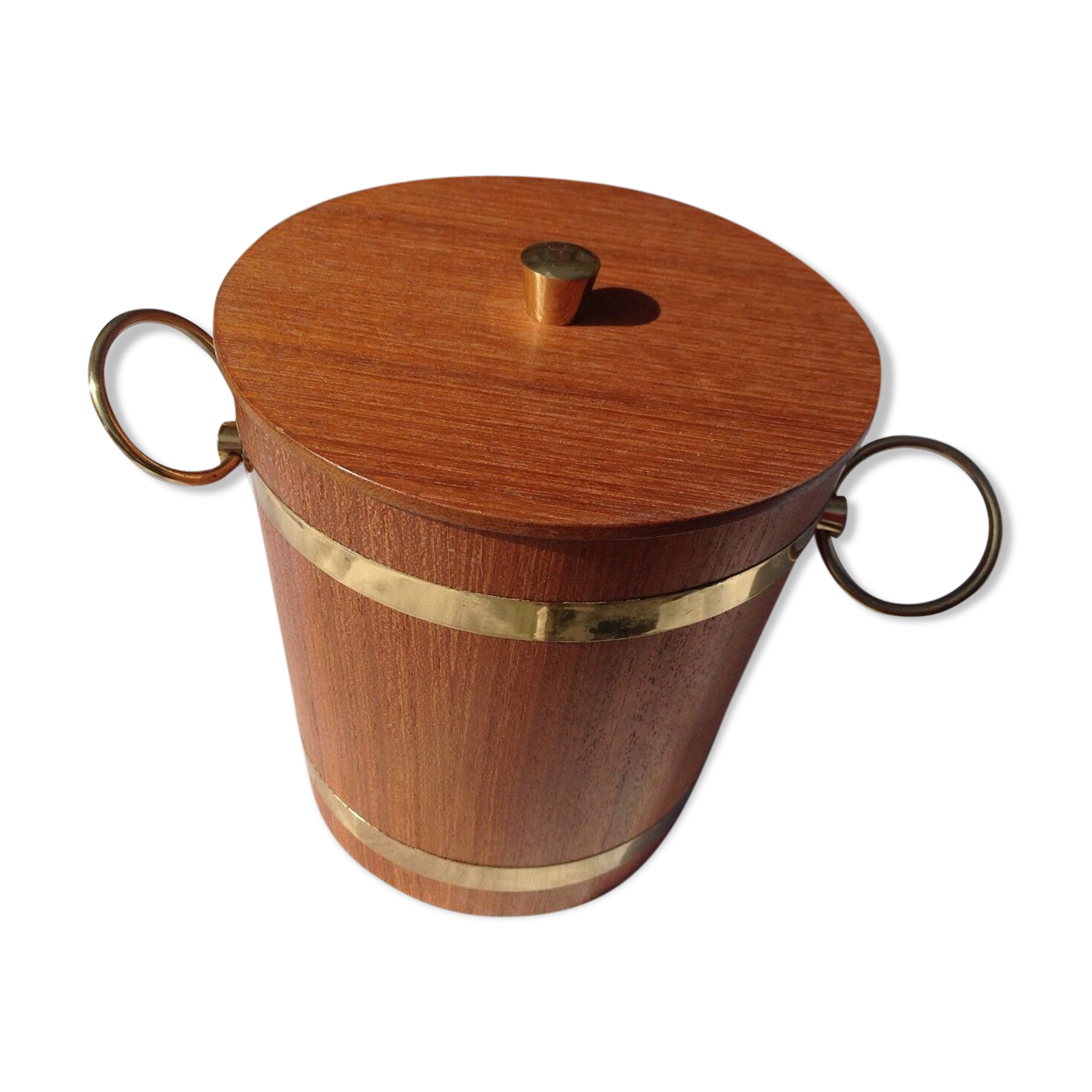 Vintage ice cream bucket 60/70 kitchen decoration