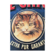 Reproduction affiche "Savon le chat"