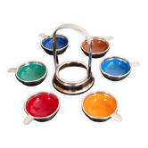 Vintage Stackable Ashtray Set, Isamu Kenmochi Style