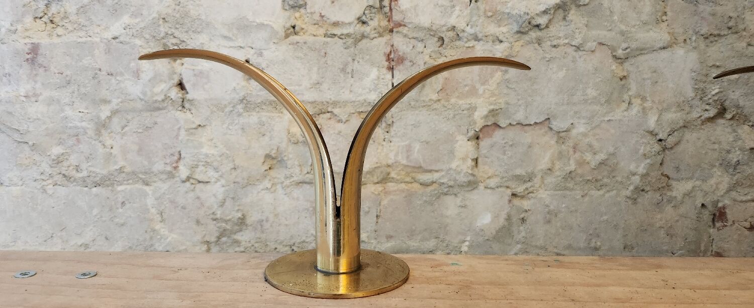 Ystad Metall candle holders Lily model