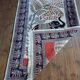 Handmade Indian rug Rajasthan 190x123cm