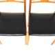 Set de 2 chaises scandinave en chêne, Suède, 1970