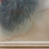 Aquarelle femme allongée