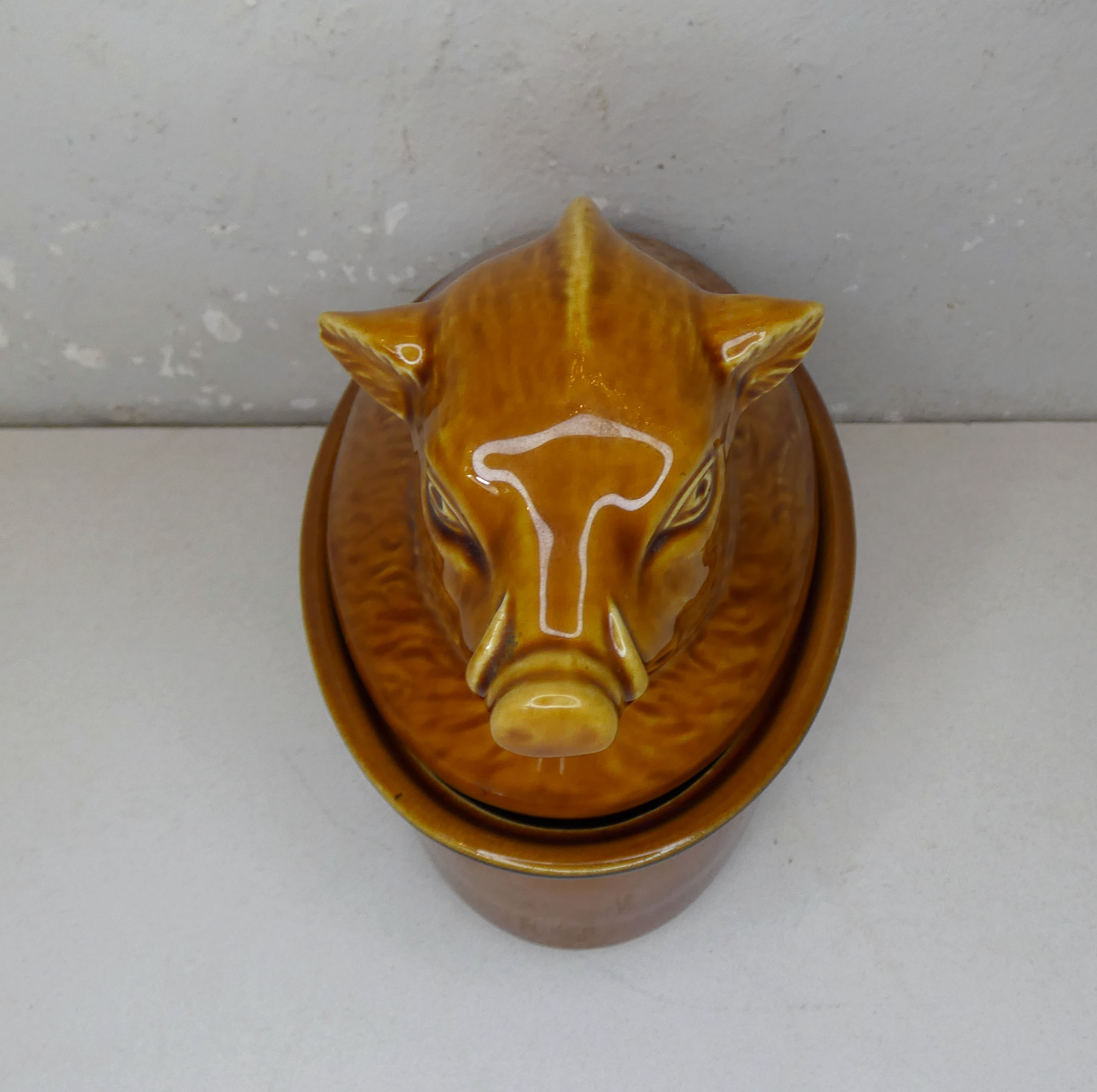 Old terrine pig slurry