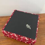 Cardboard and fabric sewing box