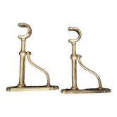 Brass curtain rod holder