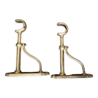 Brass curtain rod holder