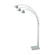 Floor lamp with 3 arms of lights circa 1970/1980